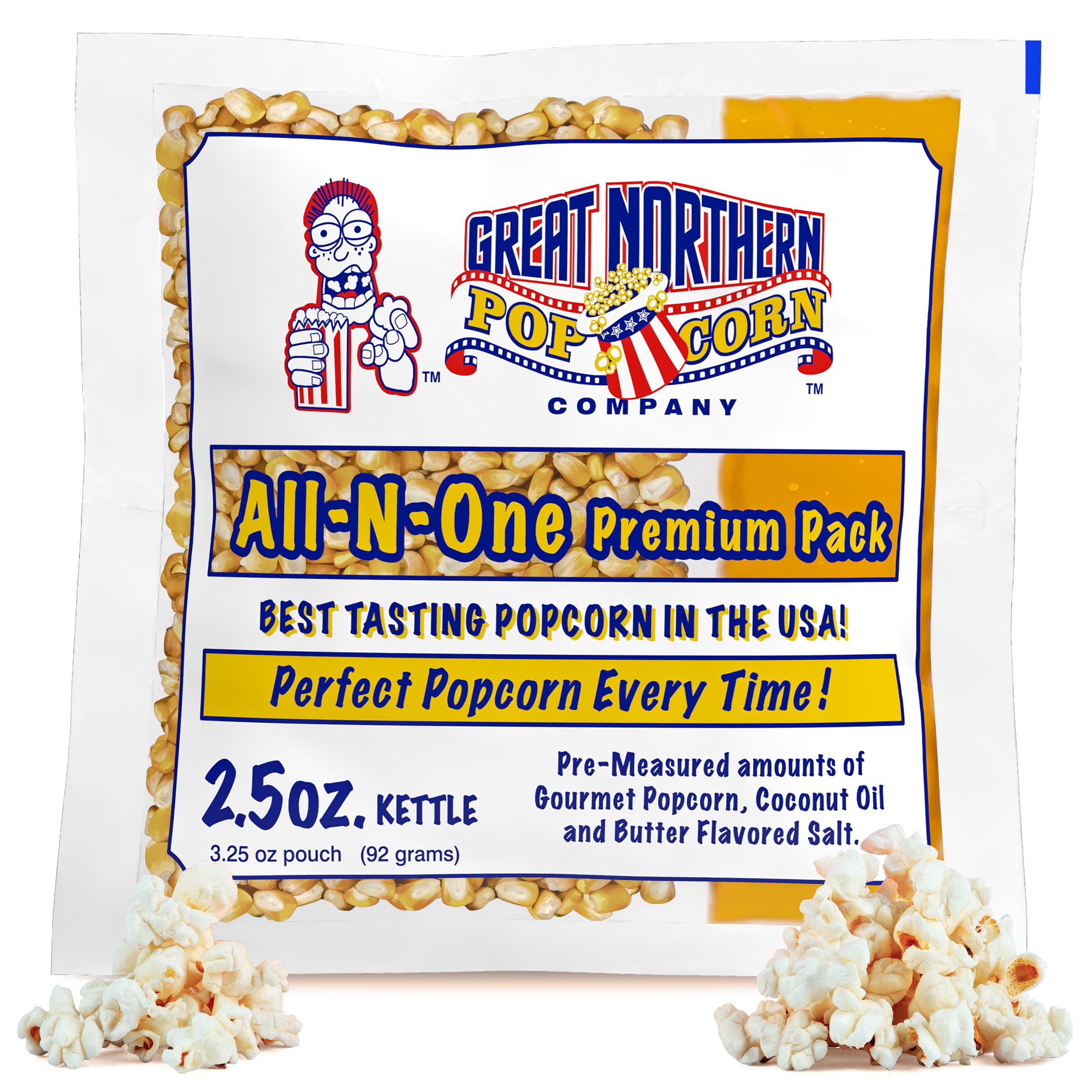 2.5 oz Popcorn Packs - 12 packs