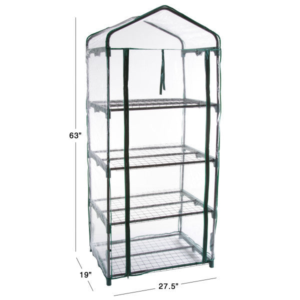 4-Tier Mini Greenhouse