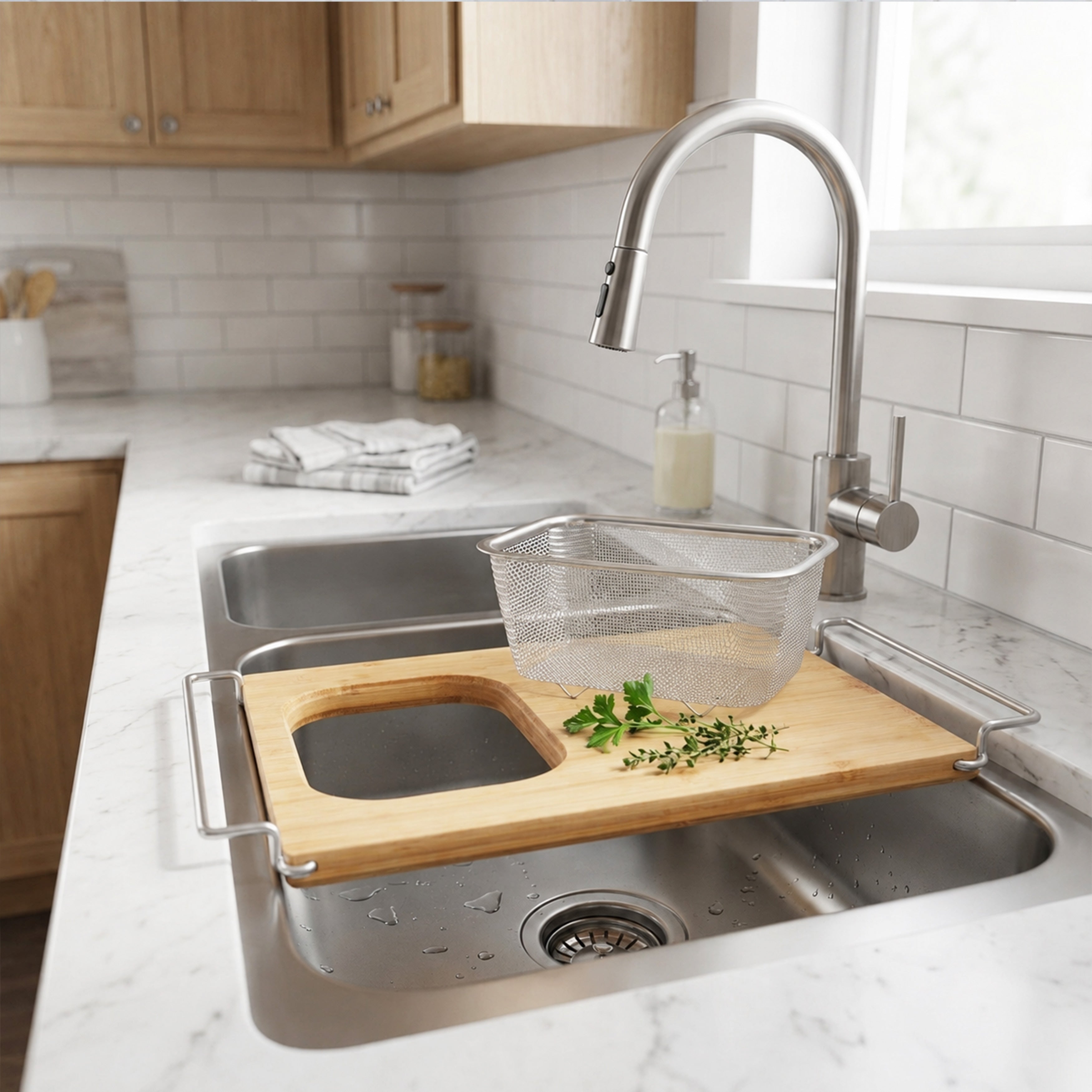 Classic Cuisine Sink Cutting Board