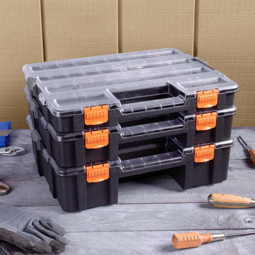 3-Tier Interlocking 52-Compartment Organizer