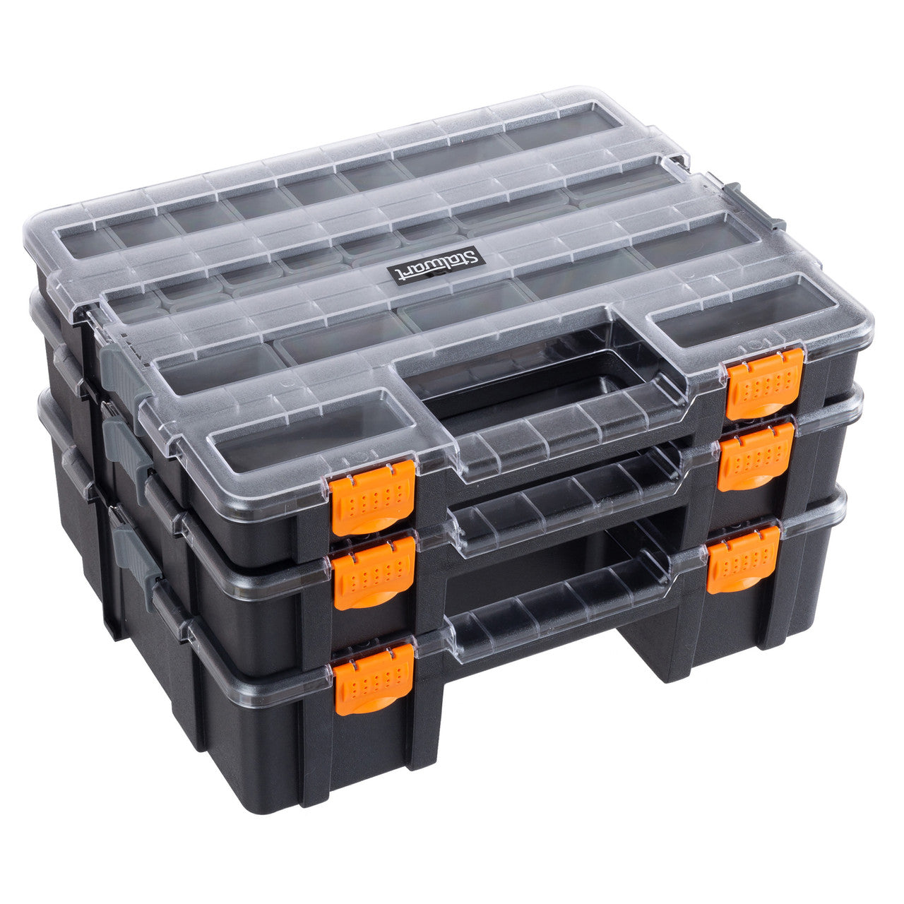 3-Tier Interlocking 52-Compartment Organizer