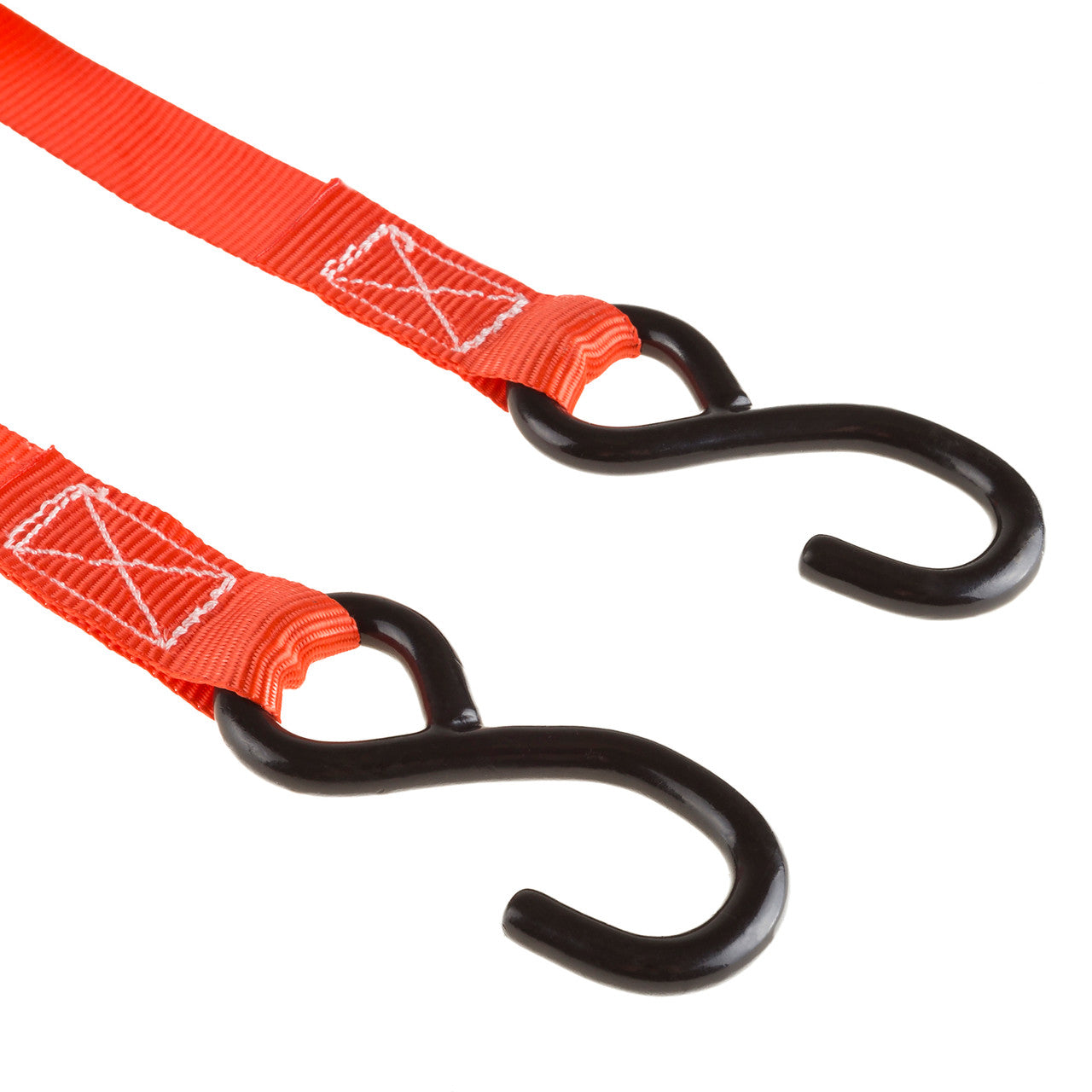Set of Four 10’ Ratcheting Tie-Down Straps