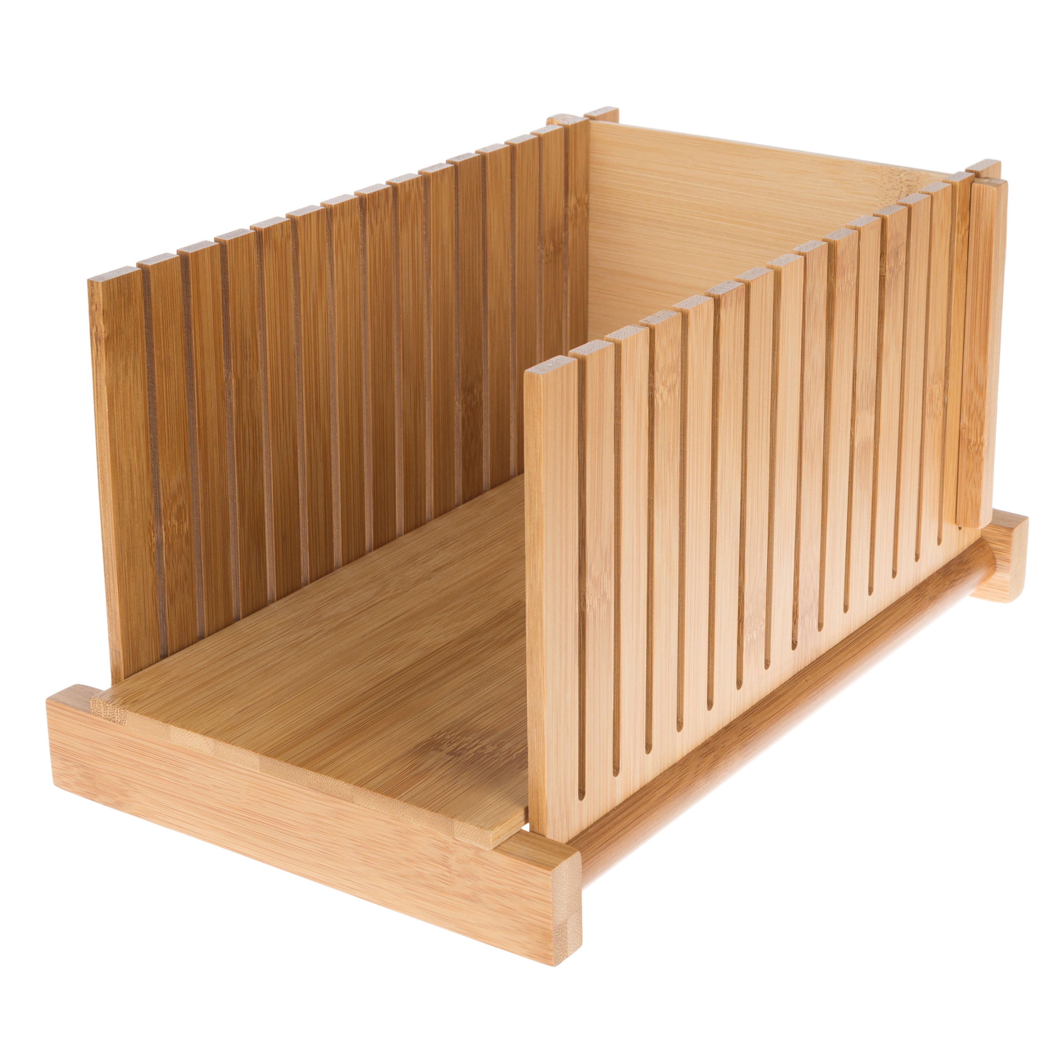 Bamboo Foldable Bread Slicer