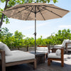 Triple Layer Patio Umbrella - Beige