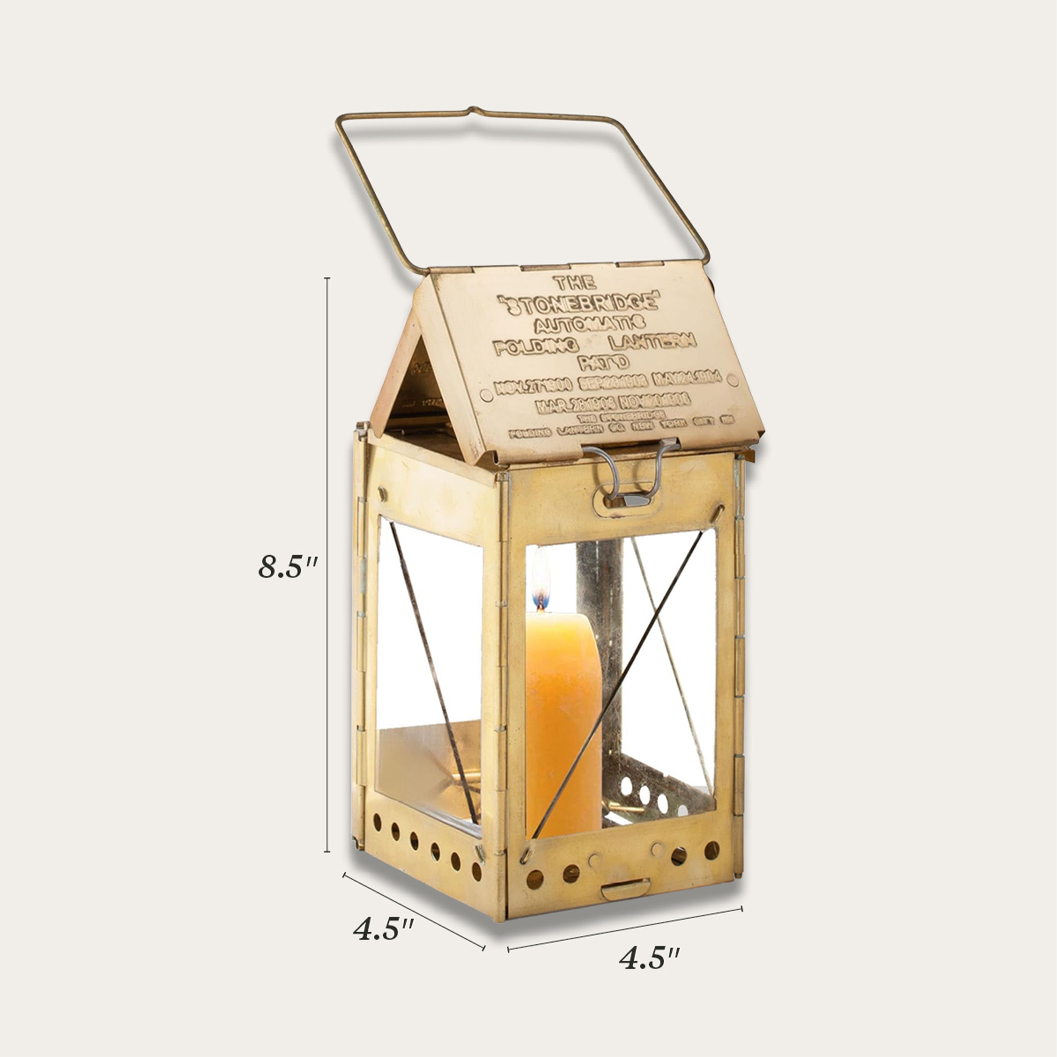 Portable Stonebridge Candle Lantern