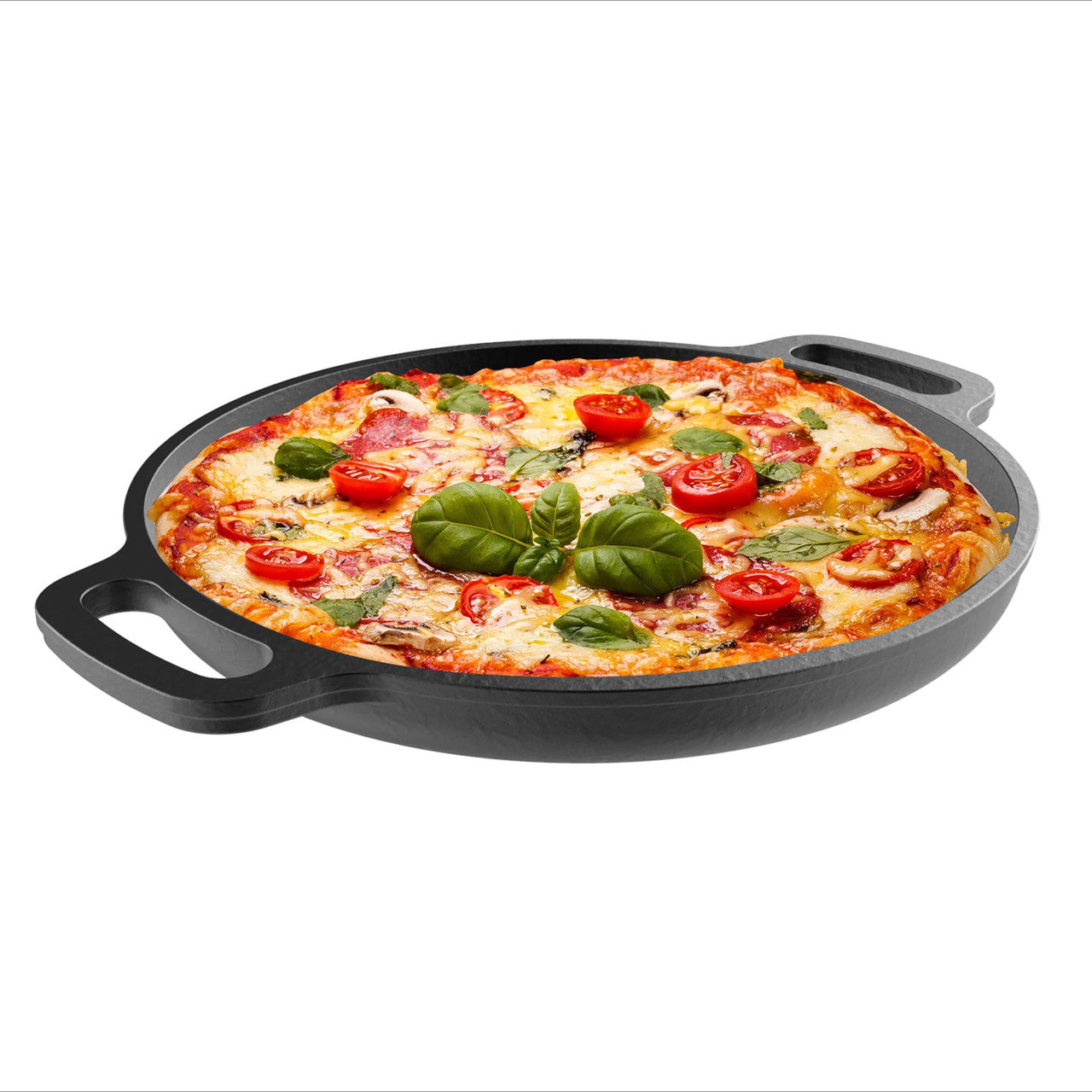 12 In. Cast Iron Skillet and Pizza Pan