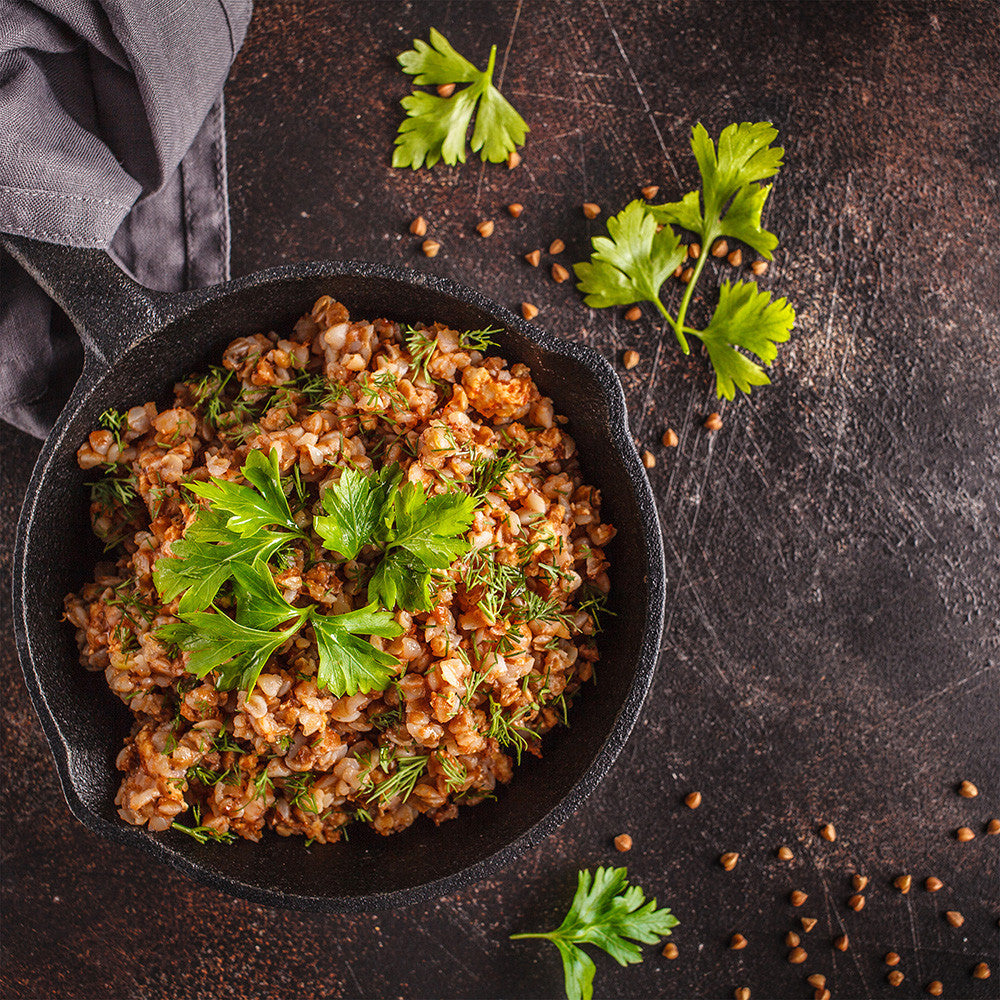 Set of 3 Workhorse Cast Iron Skillets