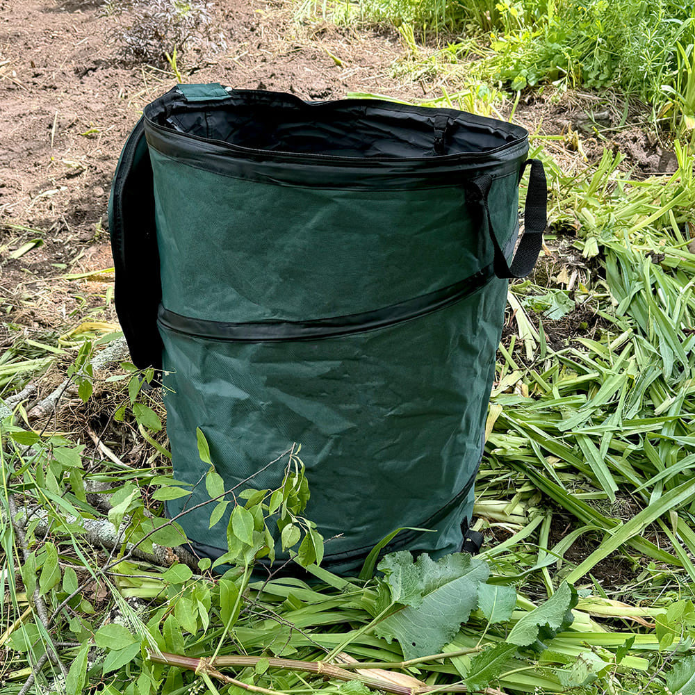 All-Purpose Convenient, Collapsible Trash Can