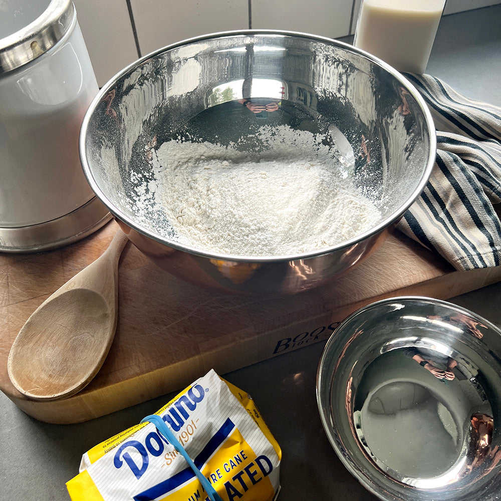 3 Beautiful Steel Lined Copper Bowls