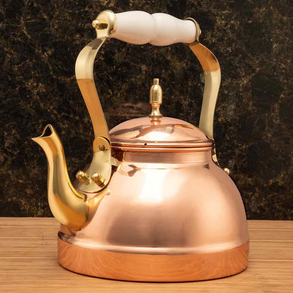 Copper Stove-Top Tea Kettle