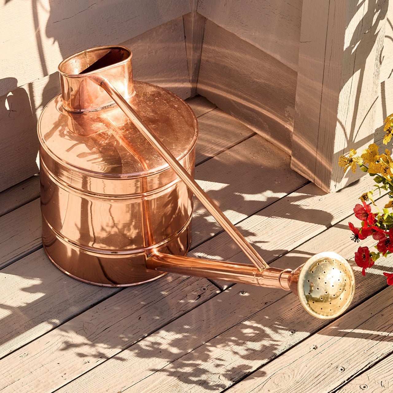 Solid Copper 2.5 Gallon Water Can
