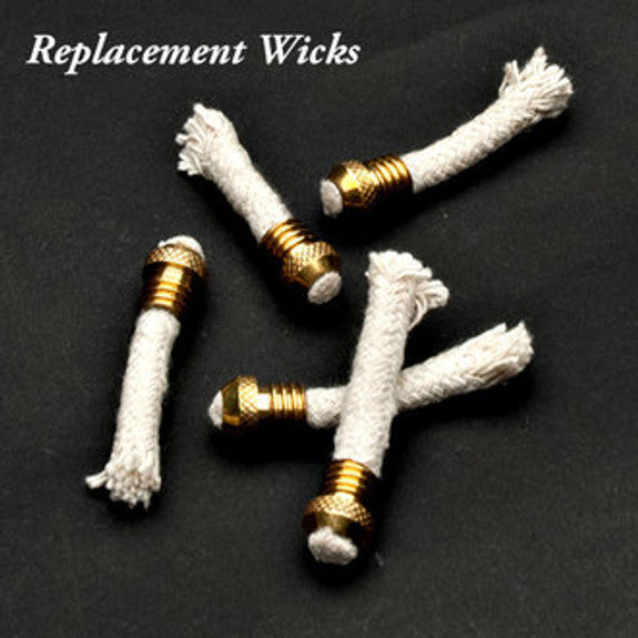 Replacement wicks for lamps and lanterns
