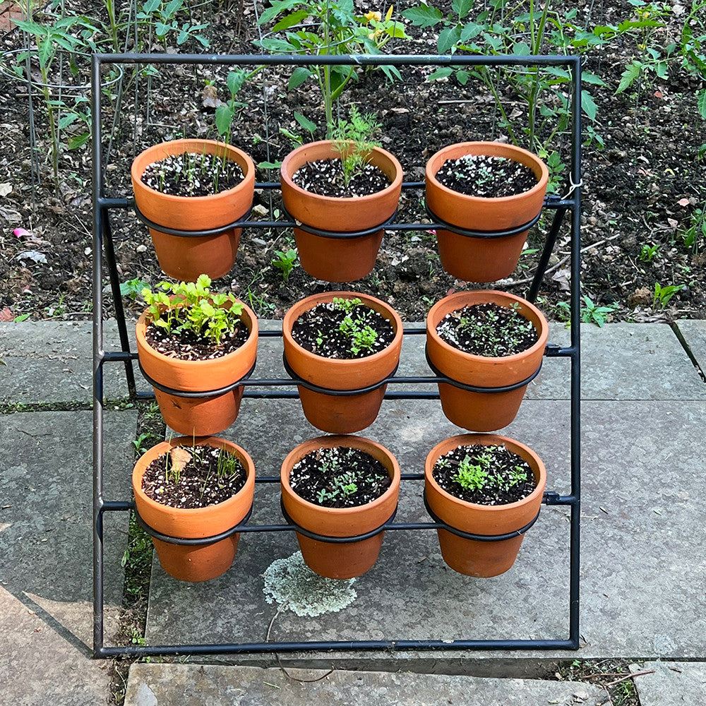 Plant stand for terracotta pots