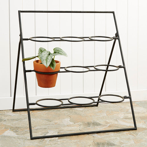 Terracotta Planter Stand - Fits 9 Pots