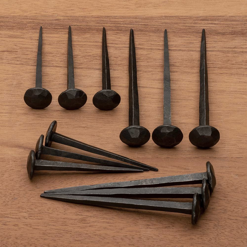 Hand-Cut Forged Black-Iron "Hangers"