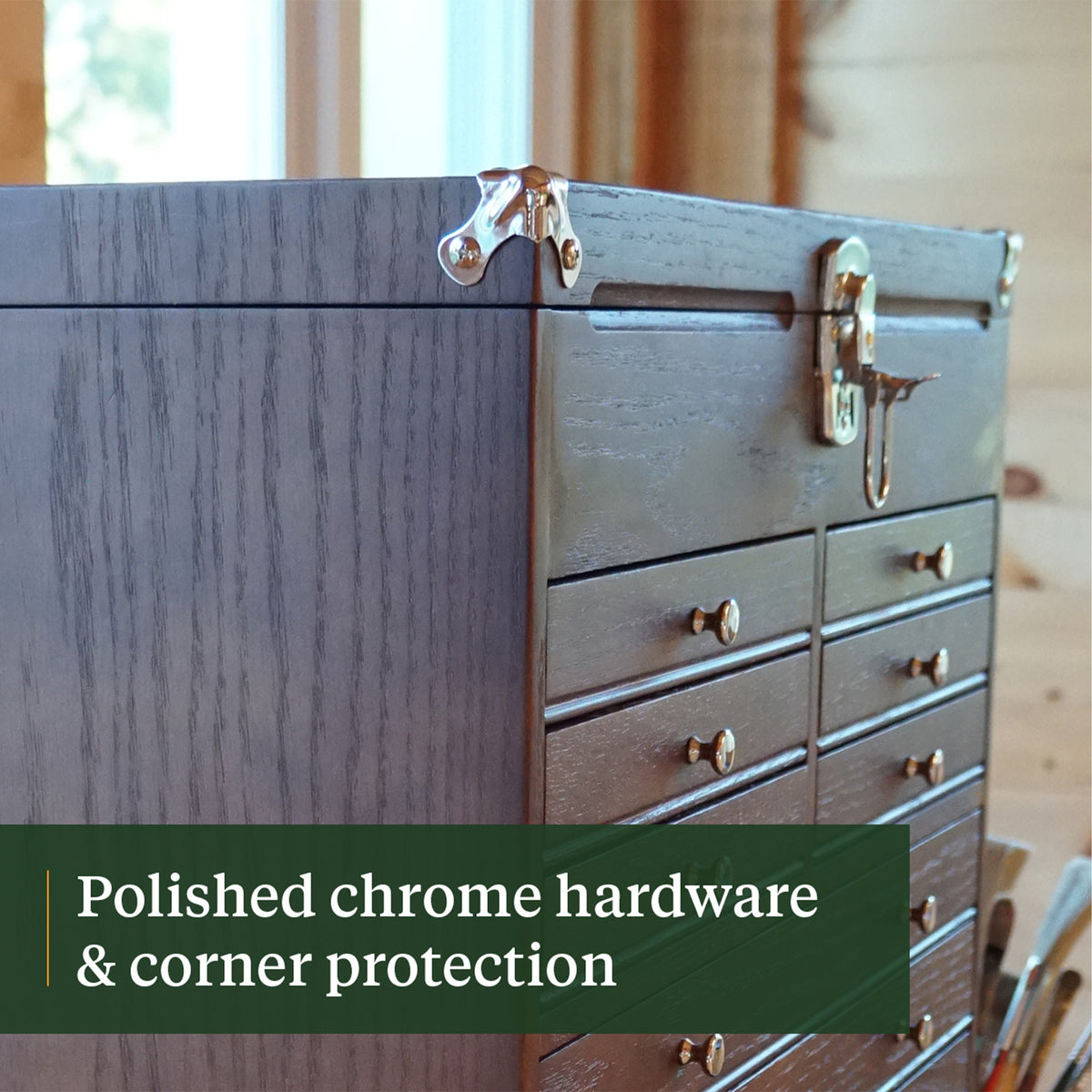 Gerstner International Dark Oak "Solutions" Chest