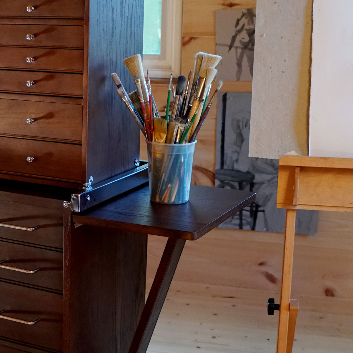 Gerstner International Matched Pair Of Dark Oak Storage Chests