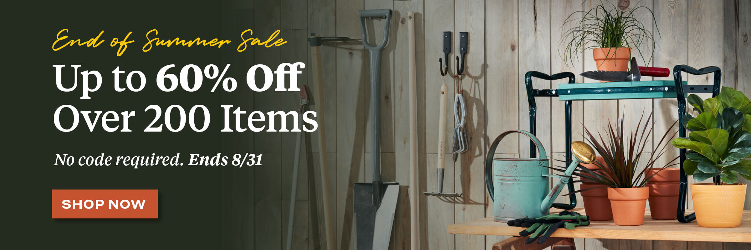 end of summer sale