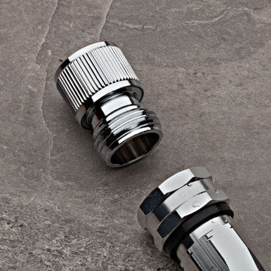 Faucet End Connector (#2) Chrome
