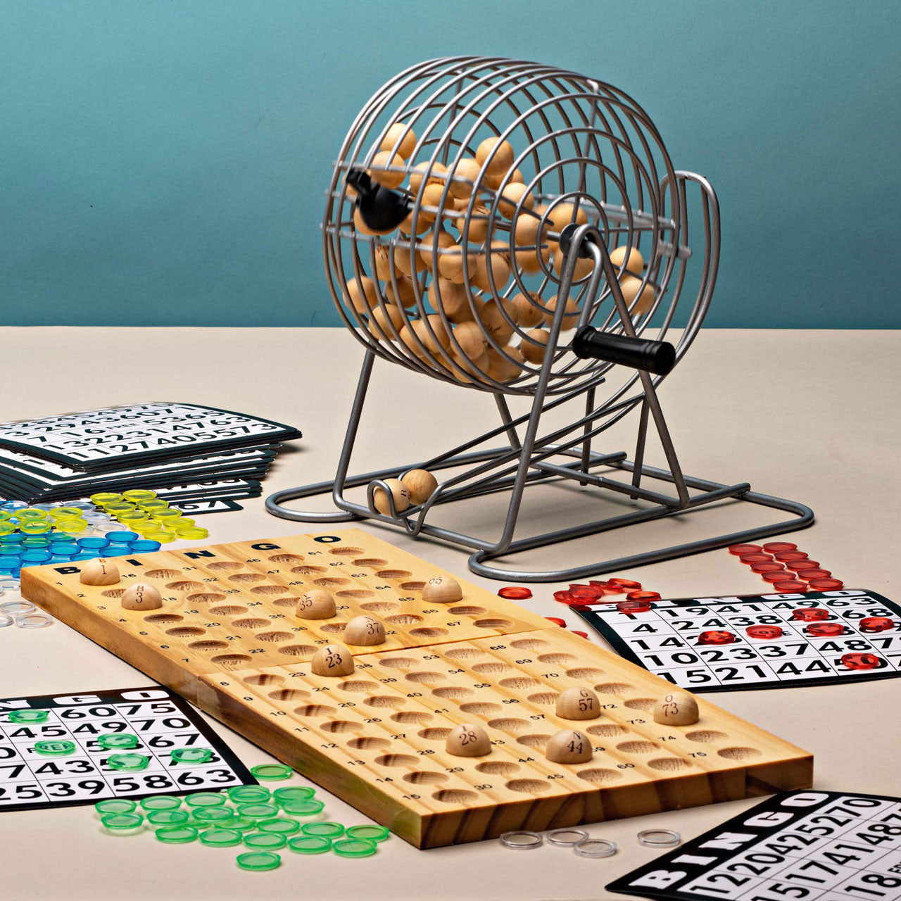 Wooden Bingo Set