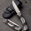 Damascus Blade Folding Knife