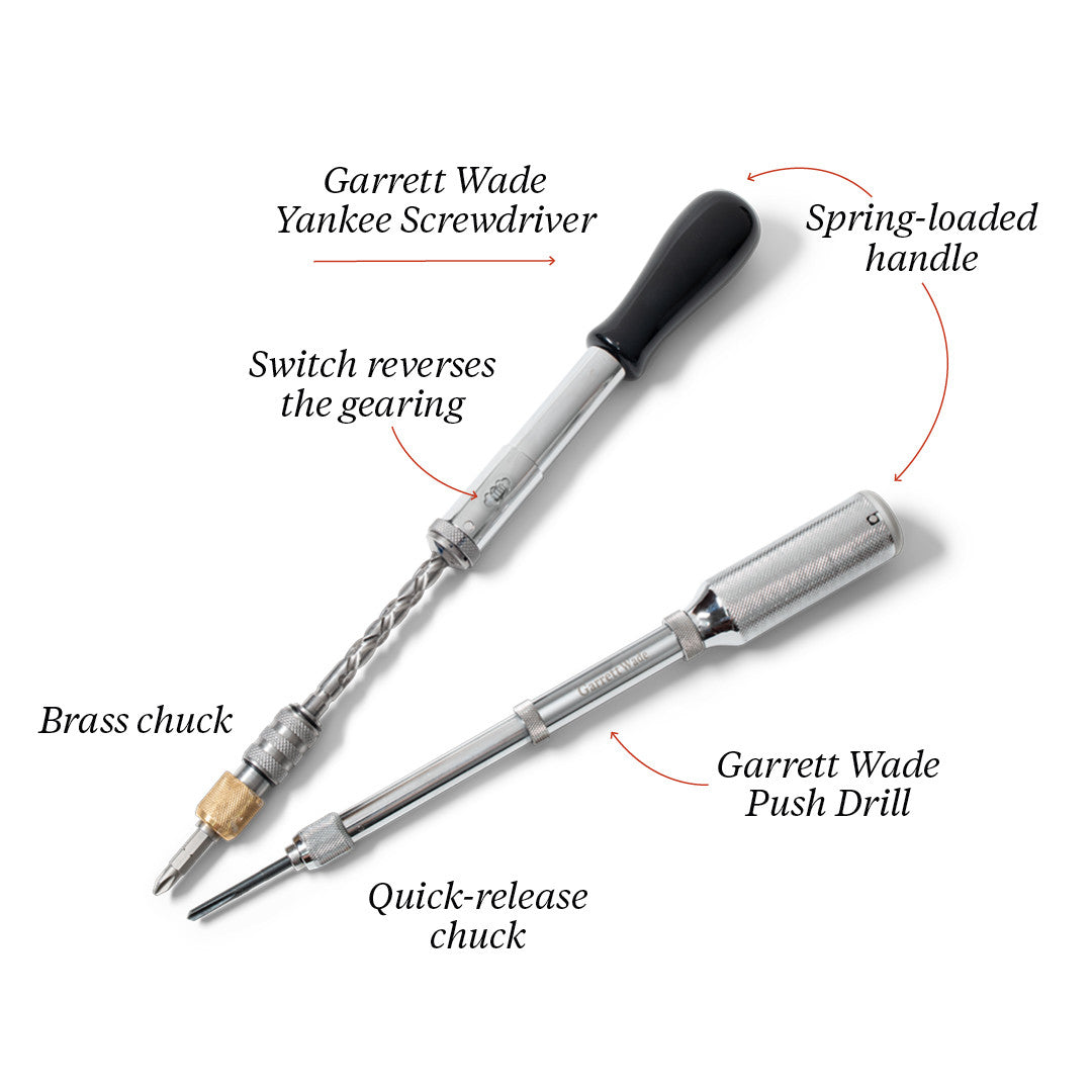 Yankee Push Drill & Screwdriver Set