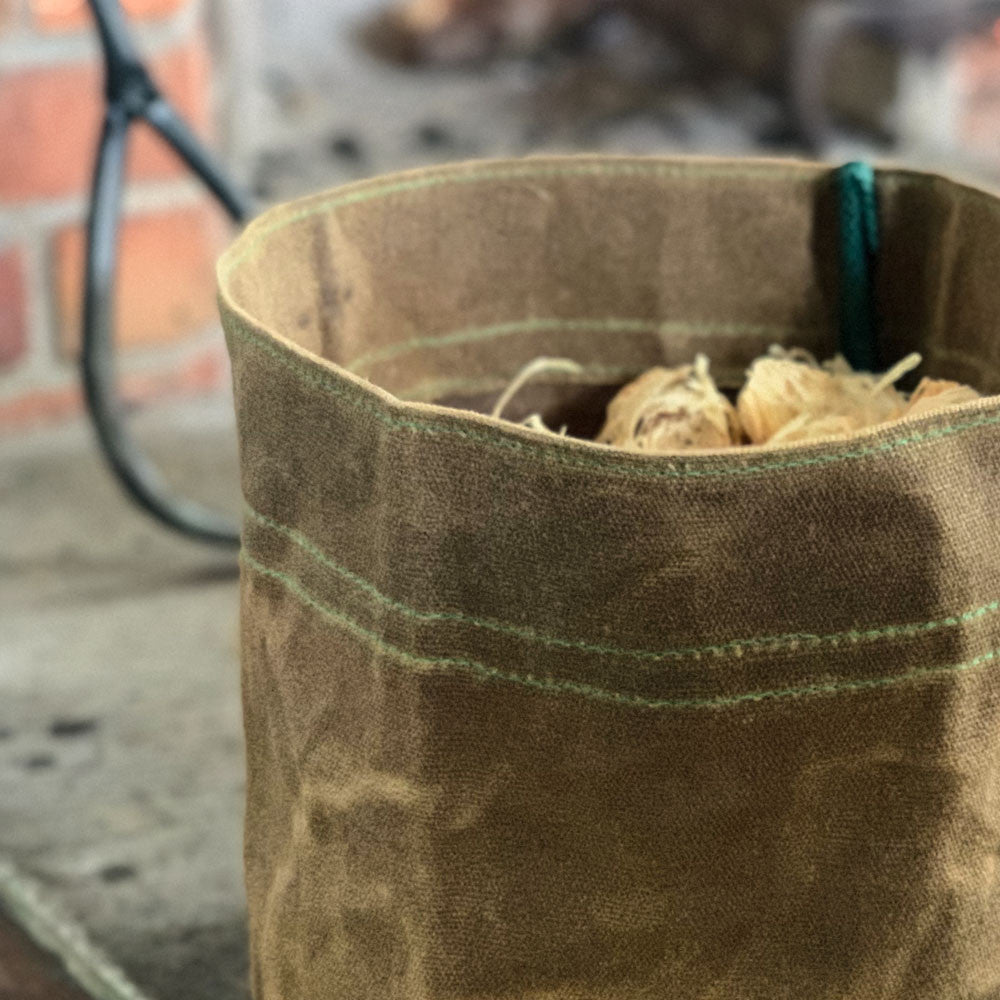 50 Firelighter w/ Waxed Bucket Kit