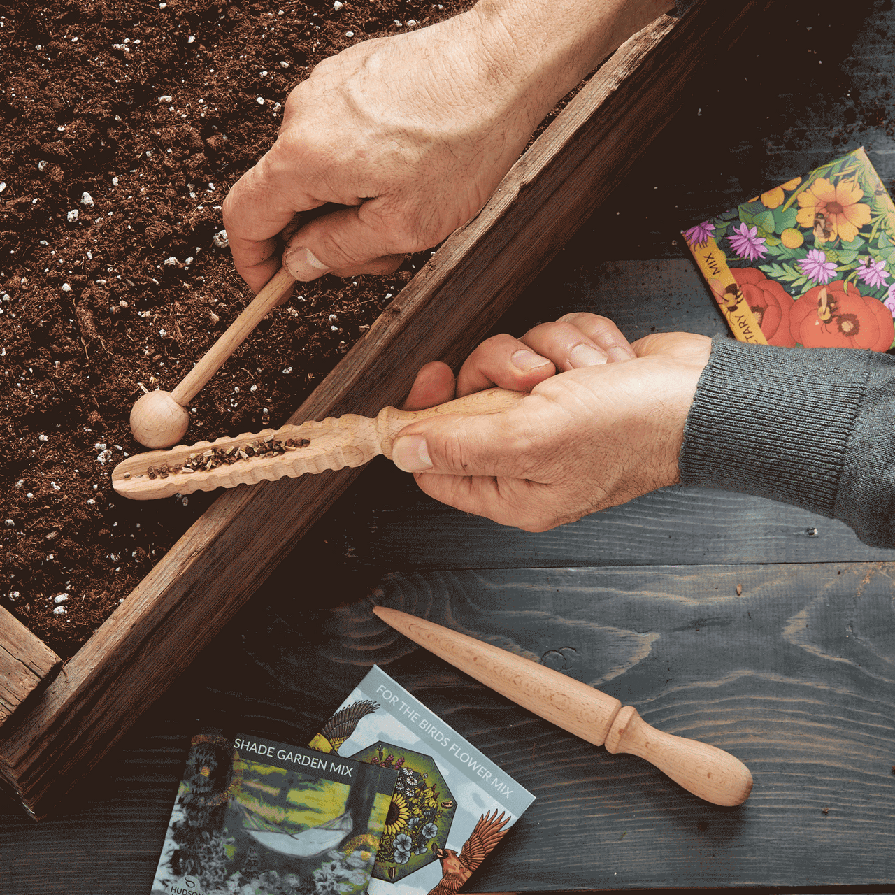 Traditional Seed Planting Set