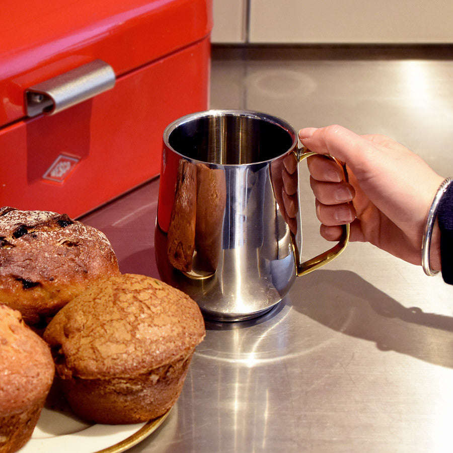 Small & Large Stainless-Steel Mug Set