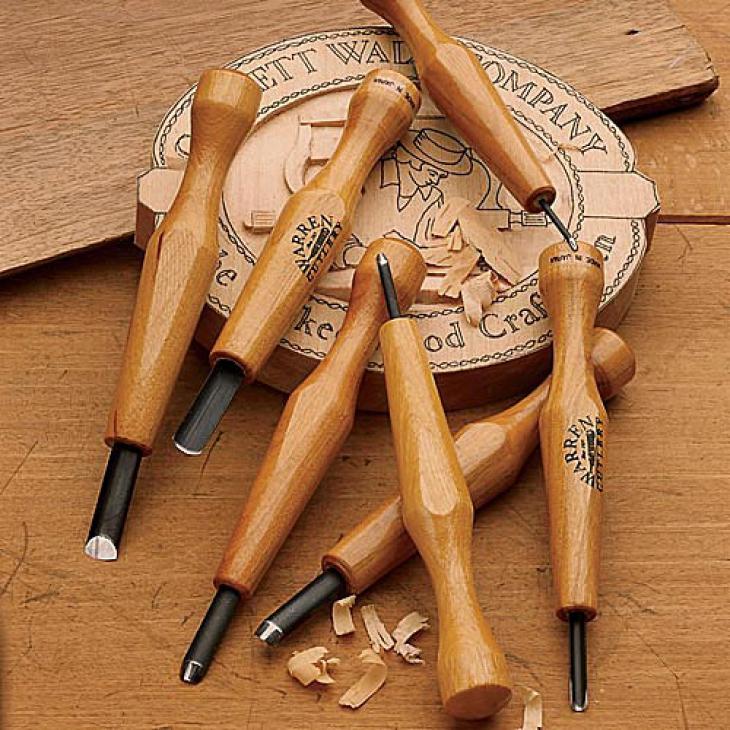 Japanese-Steel Laminated Carving Set