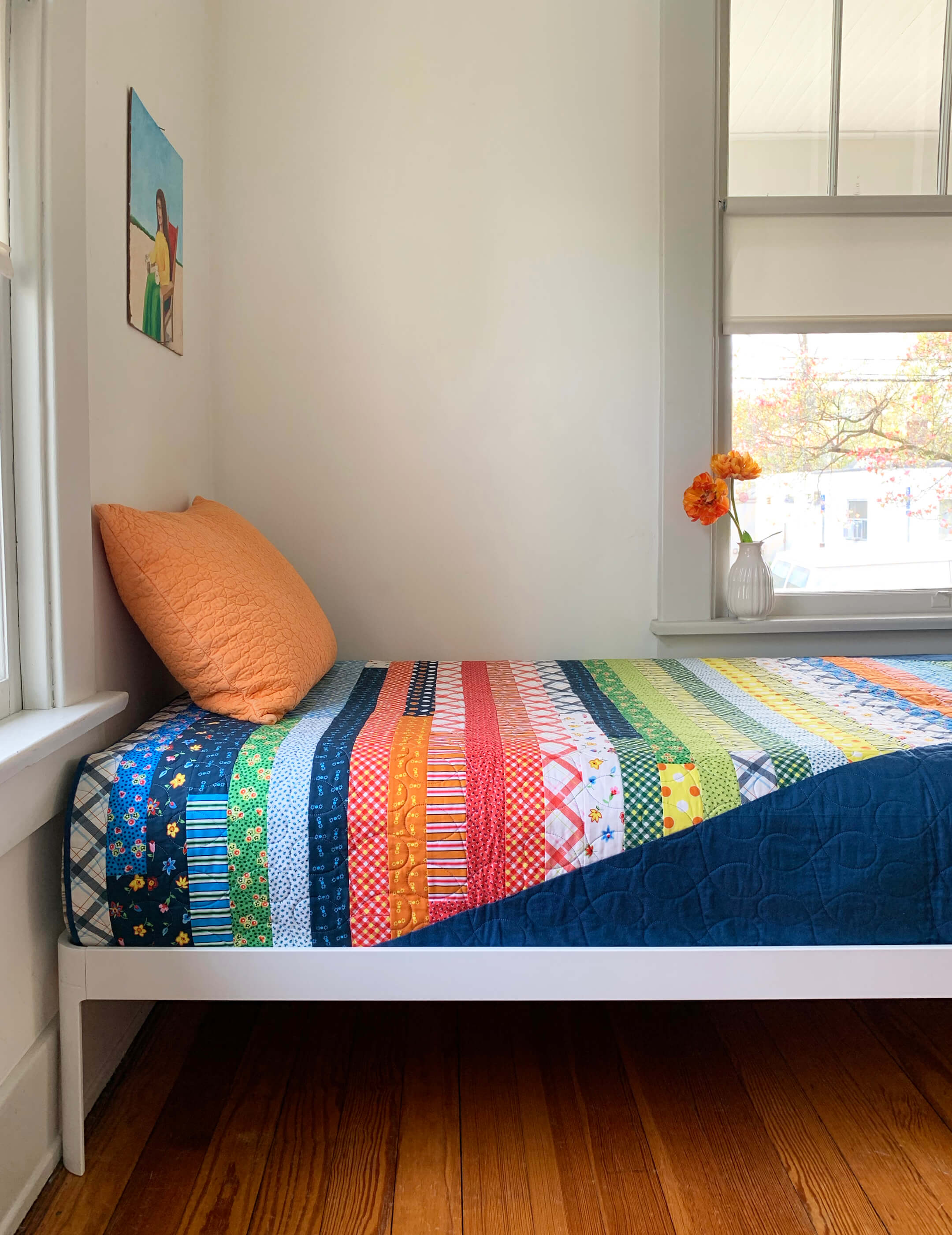 Big Tree -Side Bed with Quilt