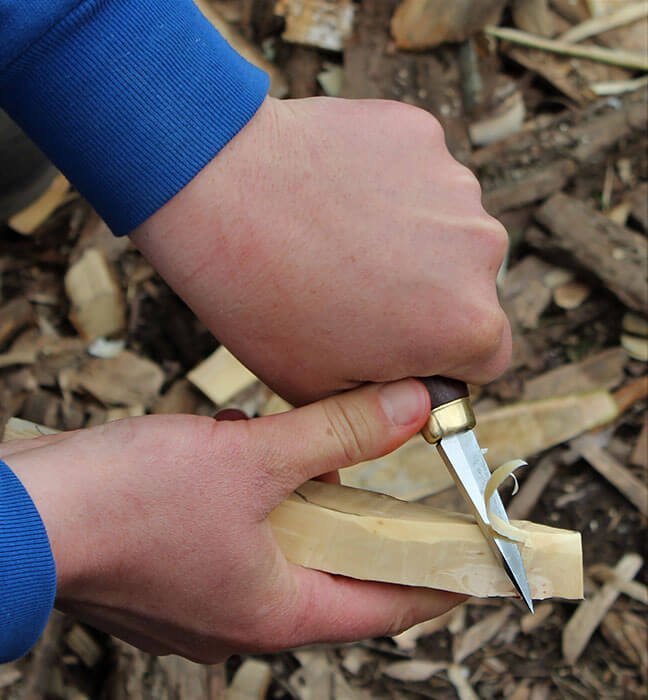 Step 2 Carve Profile of blade