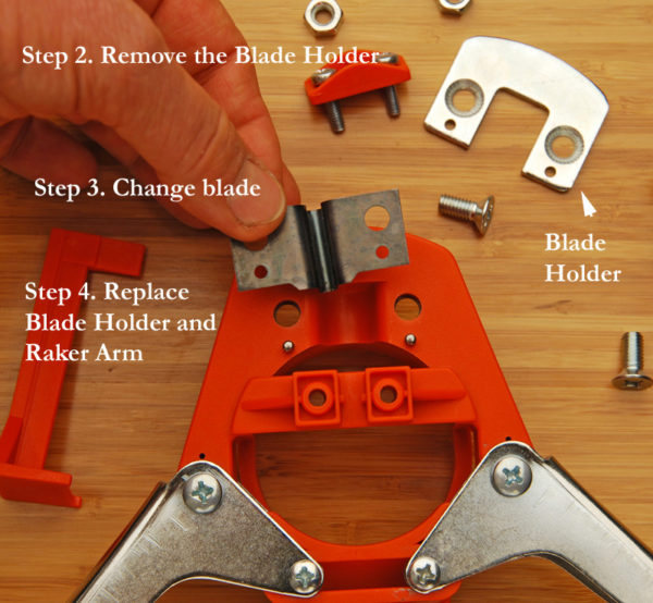 Change blade