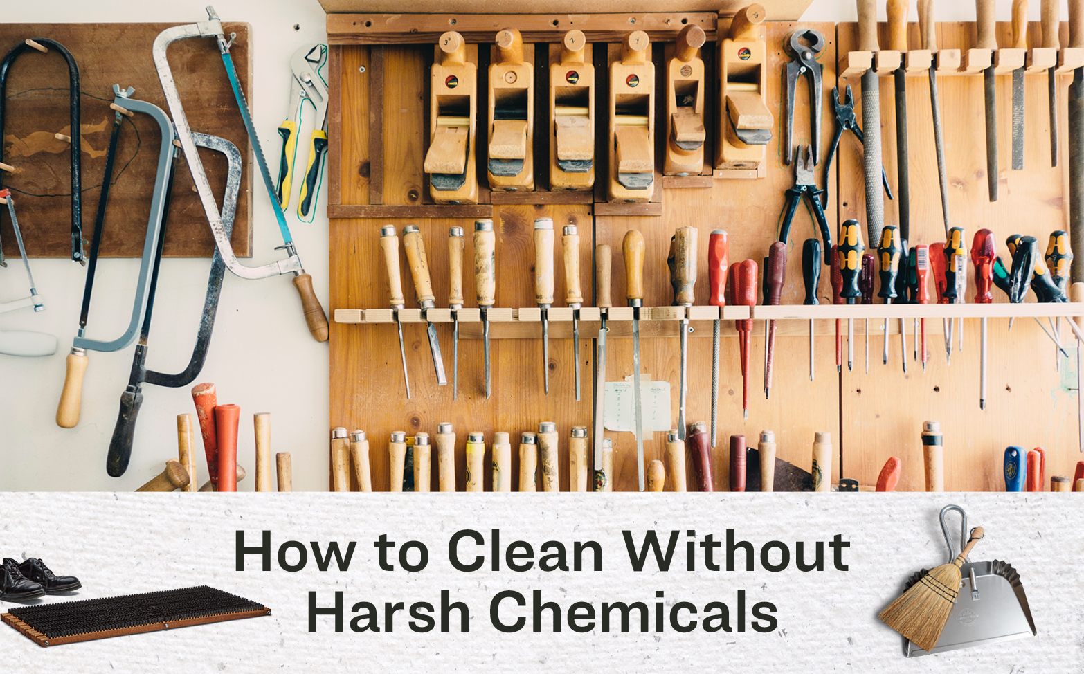 how to clean without harsh chemicals